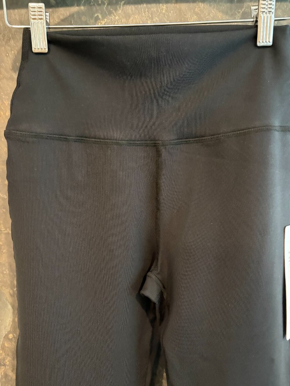 NWT Airbrush High-Waist Black Full Bootcut Legging Yoga Pants, Small - Picture 6 of 10